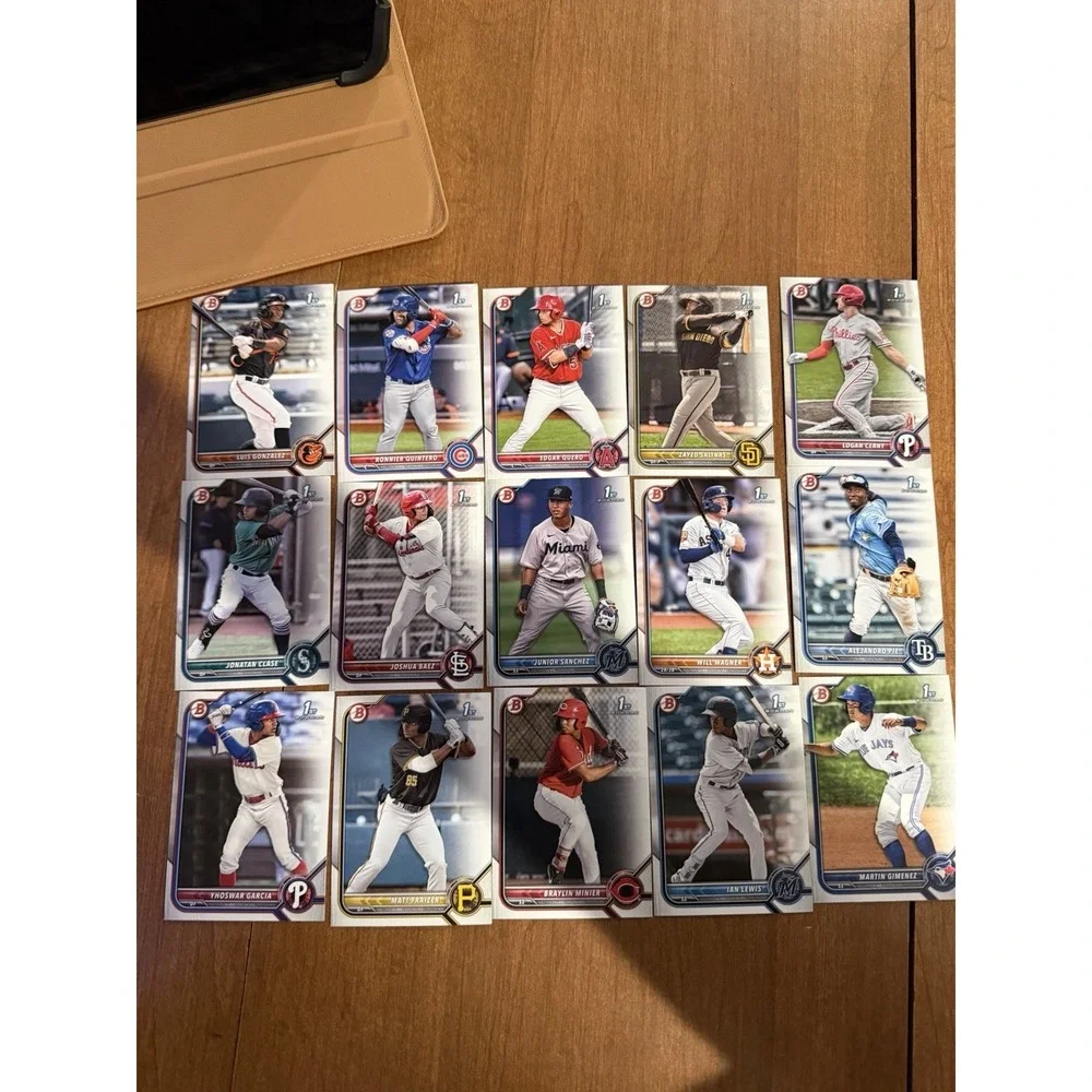 Topps‎ 2022 MLB baseball cards BP Random lot of 50, no dupes